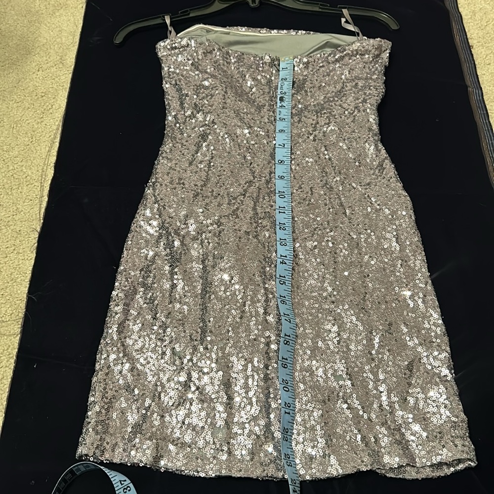 Superdown Like New Mini Sequins Step Less Dress S… - image 6